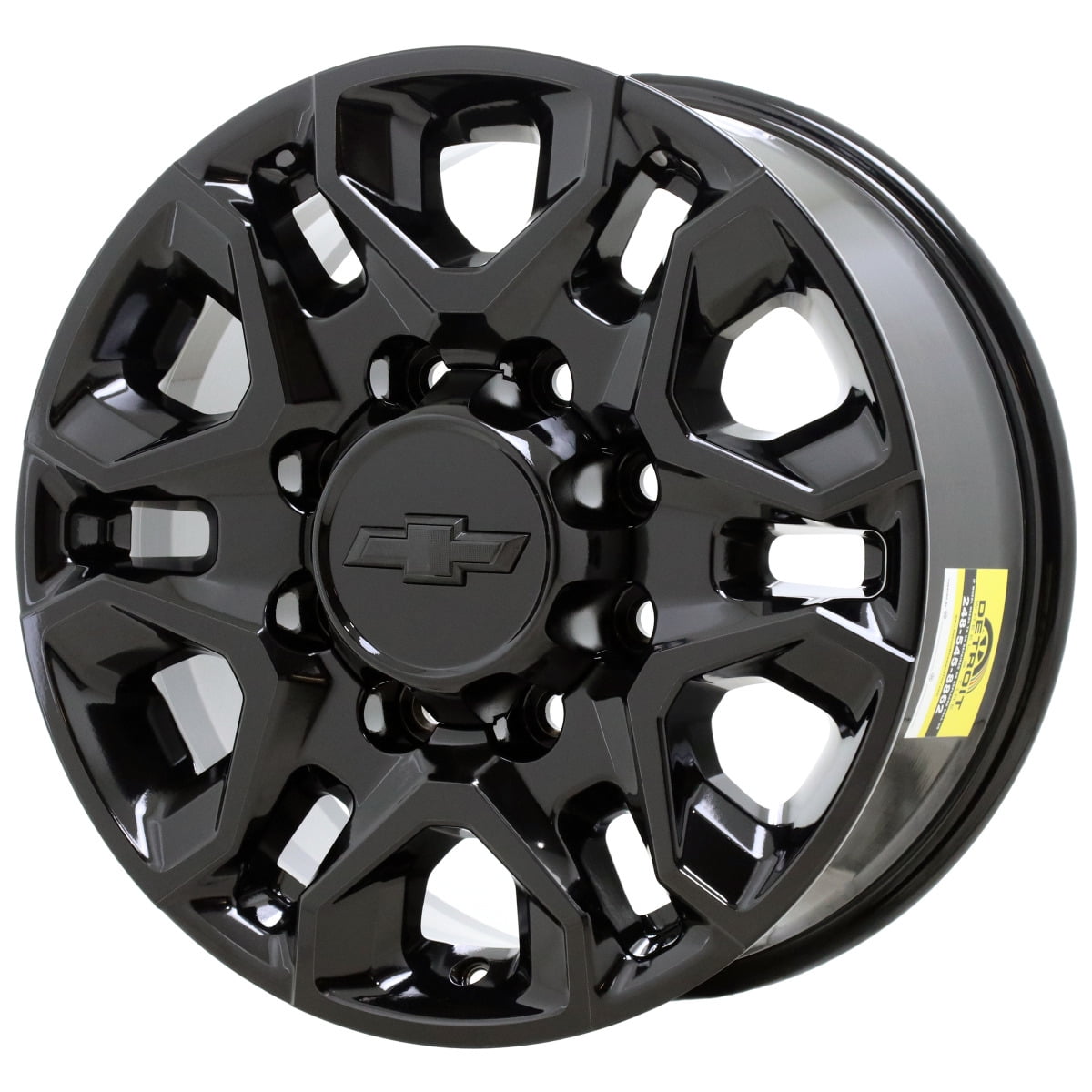 CHEVROLET SILVERADO 2500 2020 - 2024 GLOSS BLACK Factory OEM Wheel Rim (Not Replicas)