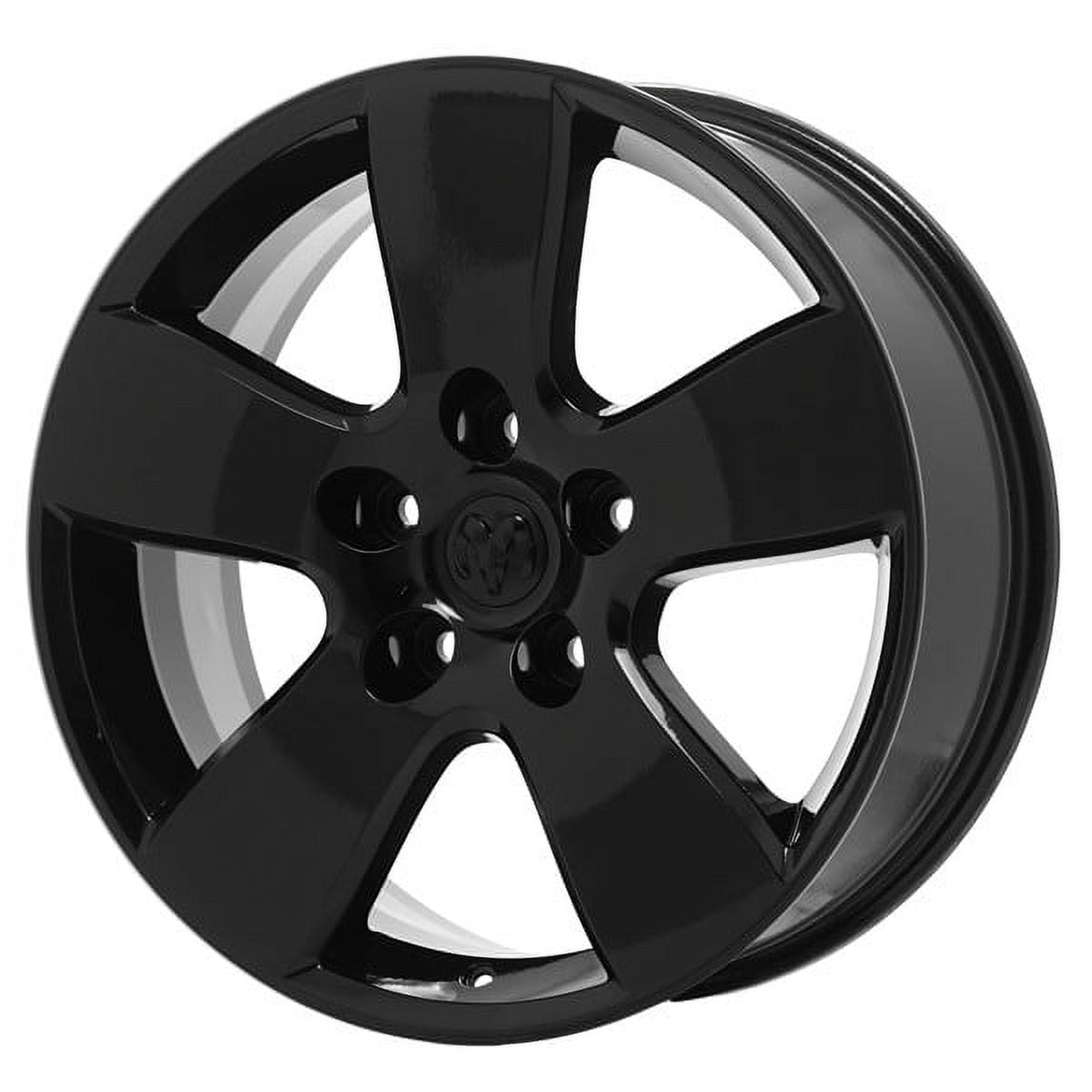 DODGE RAM 1500 2002 - 2018 GLOSS BLACK Factory OEM Wheel Rim (Not Replicas)