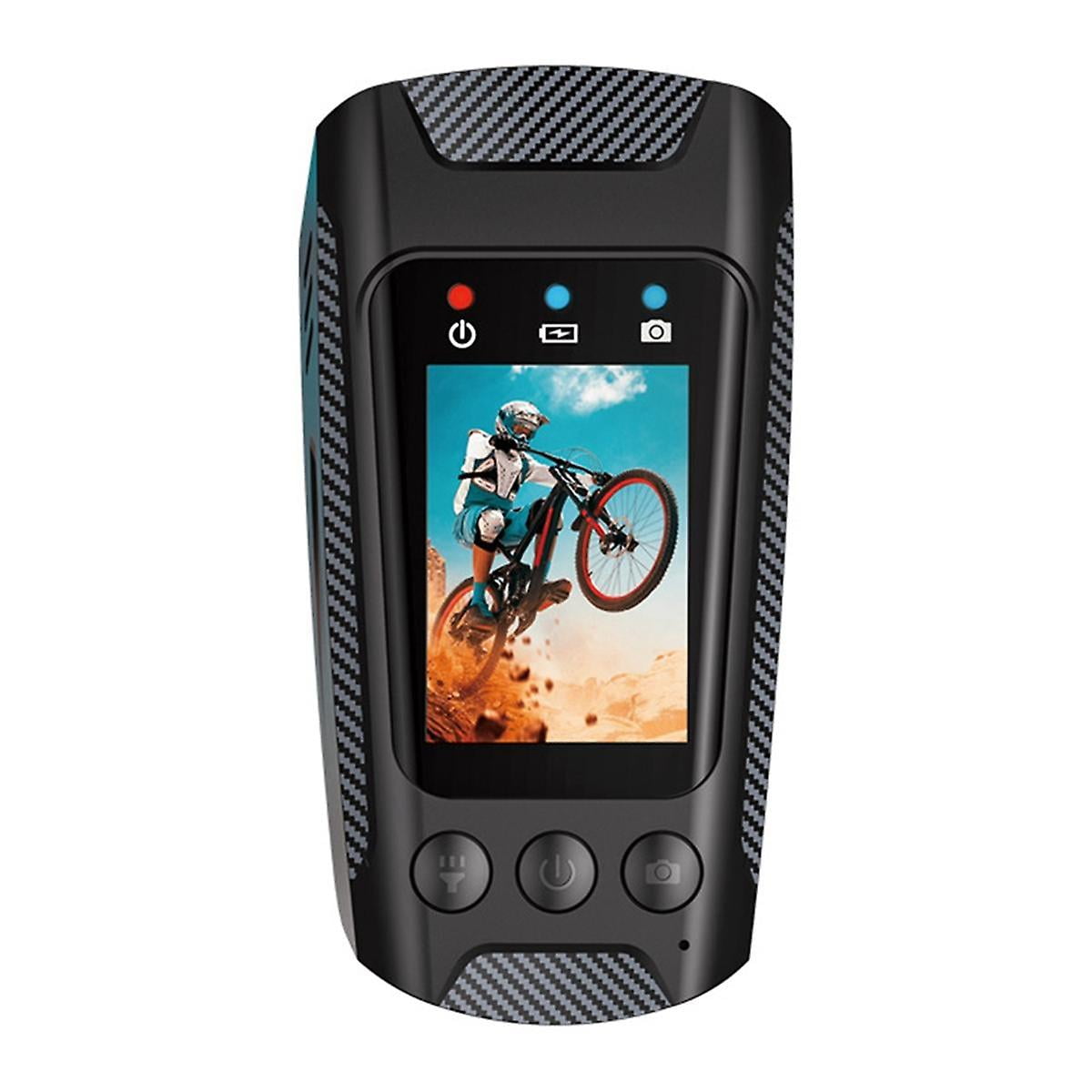 3 in 1 Multifunctional Sports DV with Lighted Speaker 4K Bicycle Helmet Sports Camcorder Motorcycle Riding Camcorder