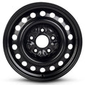 For 2008-2013 Dodge Caravan 16 Inch Painted Black Rim - OE Direct Replacement - Road Ready Automobile Wheel