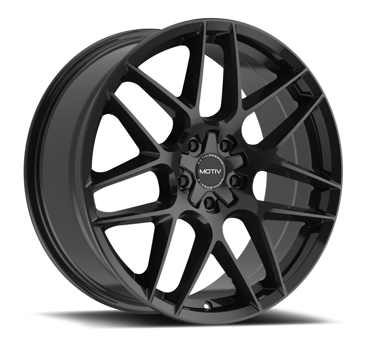 Motiv 435B FOIL 435B-8805742 18X8 5X4.50 / 5X120 (+42) MTV 435B Foil (HB 74.1) Gloss Black Cast Aluminum