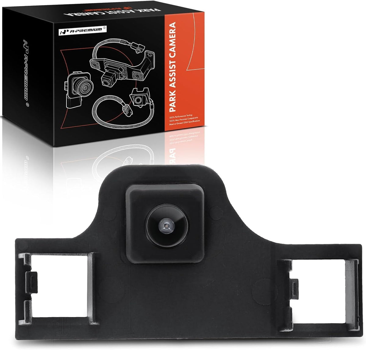 A-Premium Park Assist Lens Behind Sight Backup Reverse Camcorder Compatible with Select Toyota Models - 2018 2019 2020 Sienna - Replace# 8679008040