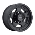 15x10 American Racing AR23 Satin Black Wheel 5x4.5 (-44mm)