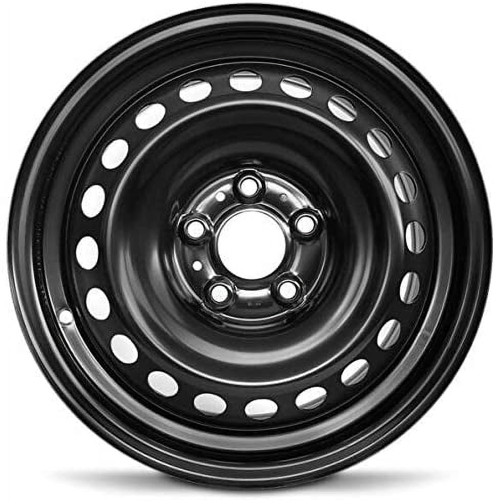 16 Inch Wheel for 2013-2019 Sentra 5 Lug Black Steel Rim