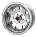 16x8 American Racing AR172 BAJA Polished Wheel 6x5.5 (0mm)