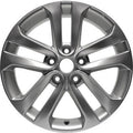 KAI 17 X 7 Reconditioned OEM Aluminum Alloy Wheel, All Painted Silver, Fits 2011-2016 Juke