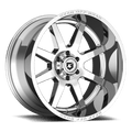 Gear Off Road 762C PIVOT 762C-2108519 20X10 5X5.50 (-19) G/A 762C Pivot (HB 87.1) Chrome Plated with Lip Logo A259036