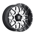 XD Cast Aluminum Rim XD820 18X9 5X150 S-BLK MACH 18MM, XD82089058518US