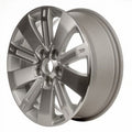 KAI 18 X 7 Reconditioned OEM Aluminum Alloy Wheel, Machined and Silver, Fits 2010-2012 Chevrolet Equinox