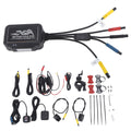 Motorcycle Driving Recorder Waterproof Dual 1080P HD Lens DVR Dashboard Recorder Video Recorder 150 Broad Viewpoint Low light Vision Motion Detection and G-sensor for UTV ATV Golf Carts(WiFi+GPS)
