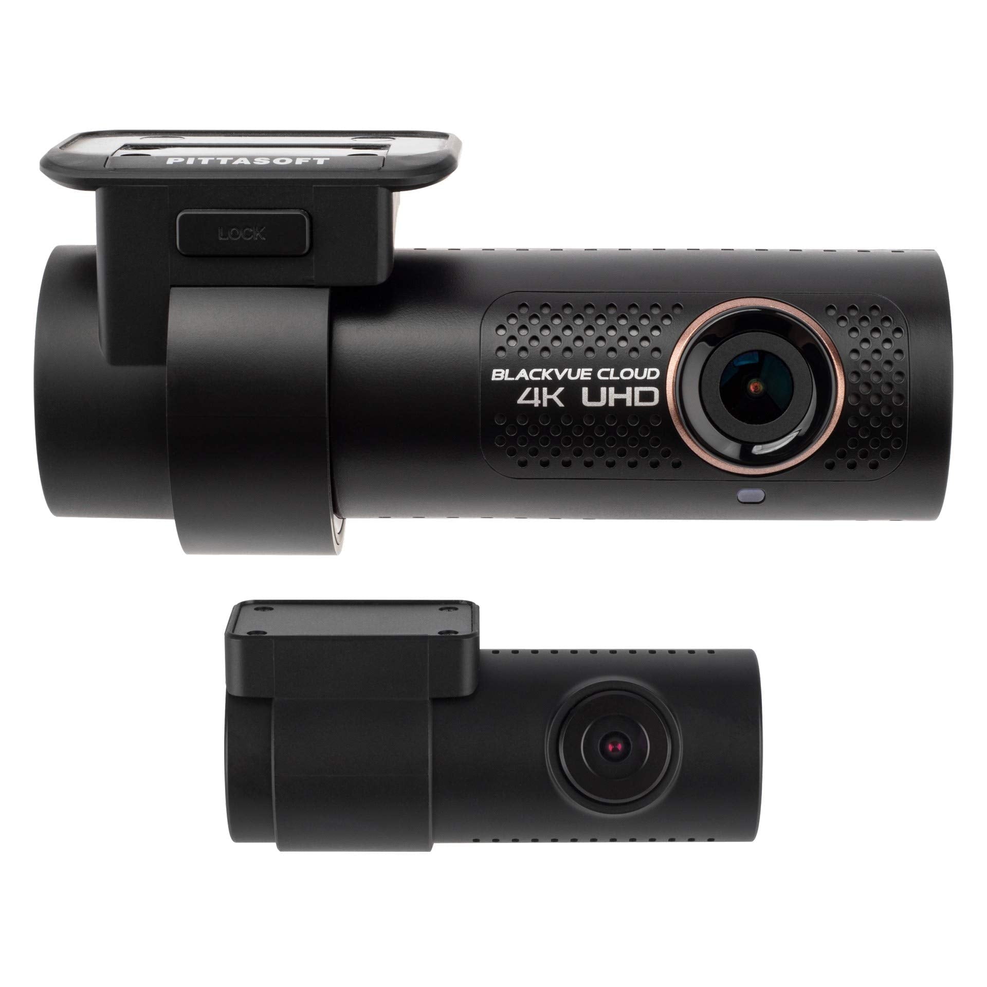 BlackVue DR900X-2CH with 32GB microSD Card | 4K UHD Cloud Dashcam | Built-in Wi-Fi, GPS, Parking Mode Voltage Display | LTE via Optional CM100 LTE Module