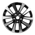 KAI 17 X 7.5 Reconditioned OEM Aluminum Alloy Wheel, Machined and Black, Fits 2016-2017 Altima