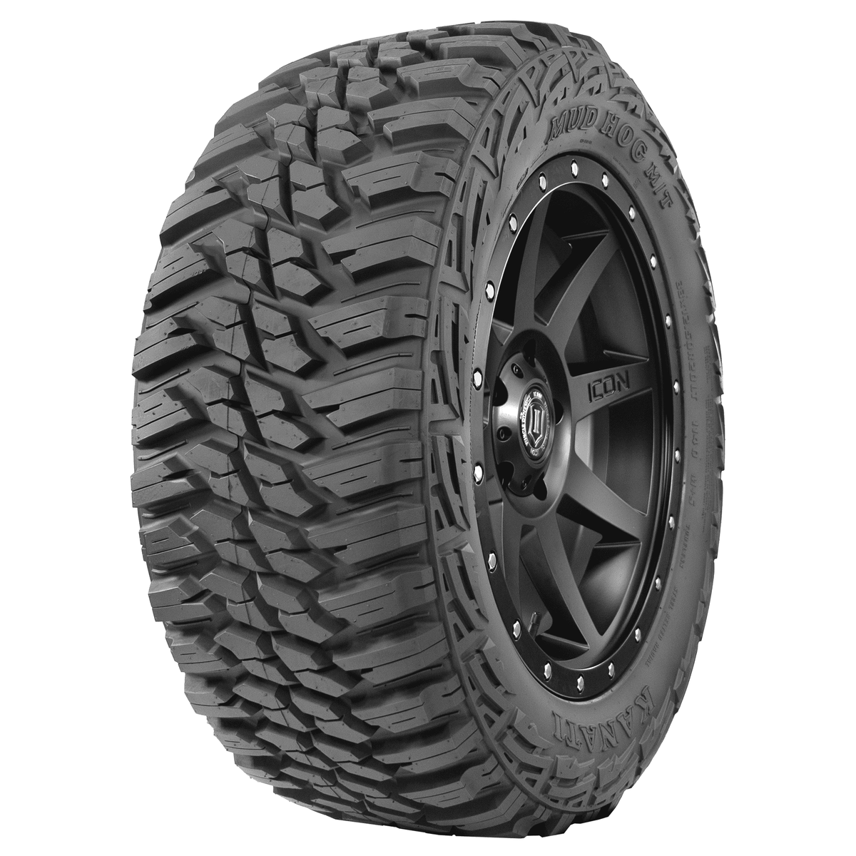 Kanati Mud Hog M/T LT295/60R20 126Q Mud Terrain Tire (Tire Only)