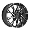 20x8.5 Motiv 430MB Maestro Machined Black Wheel 5x112/5x4.5 (40mm)