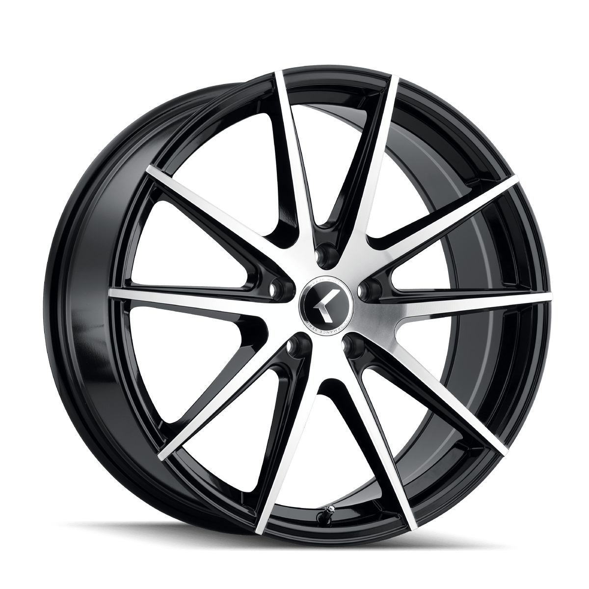 Kraze Turismo-Kr193 18X8 5X115 40Et 72.62Cb Black/Machined