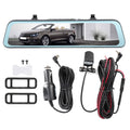 Universal Auto Automobile DVR Video Recorder, 11.66in Dual Camera lens Superior Definition with Low light Vision, Motion Detection, G-Sensor, Parking Mode and Loop Recording