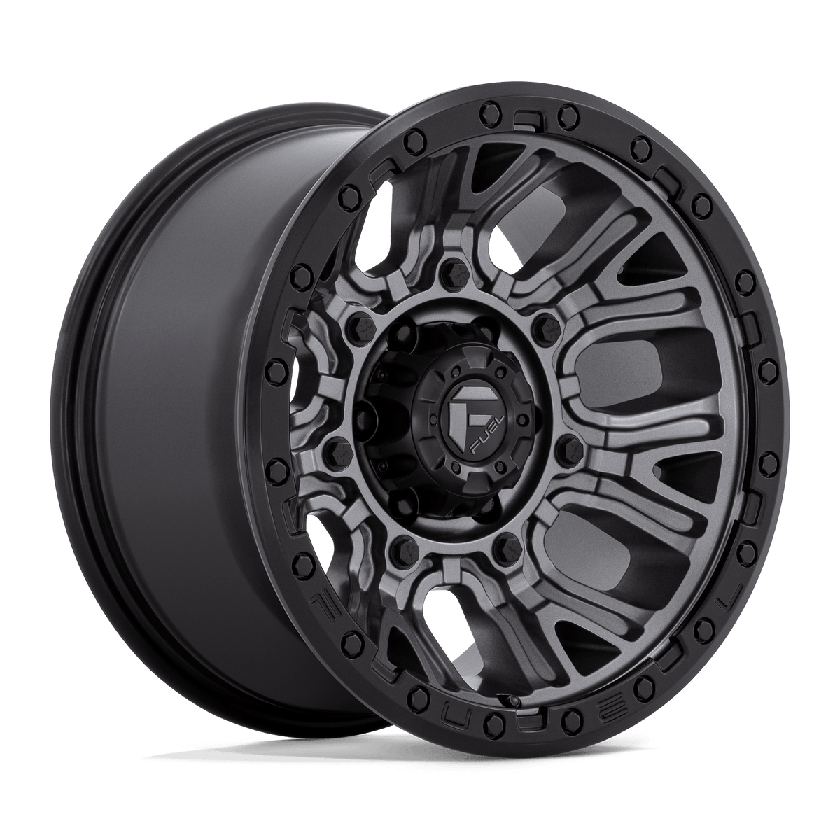 Fuel 1PC Cast Aluminum Rim D825 17X9 6X5.5 M-GNMTL BLK-RG -12MM, D82517908445
